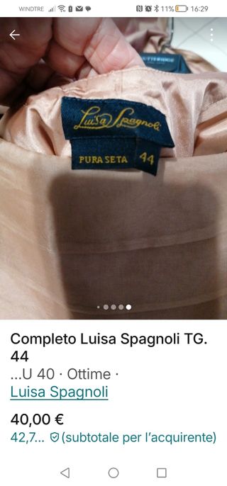 Completo Luisa Spagnoli
