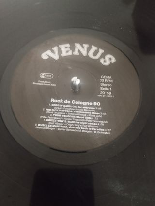 Rock de colongne 90 lp vinilo