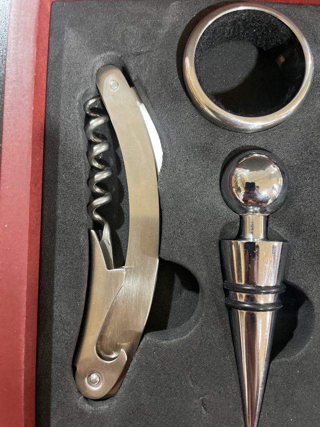 JUEGO DE SACACORCHOS VINO