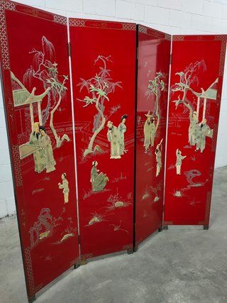 Alquiler Biombo Oriental Mid Century