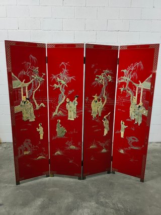 Alquiler Biombo Oriental Mid Century