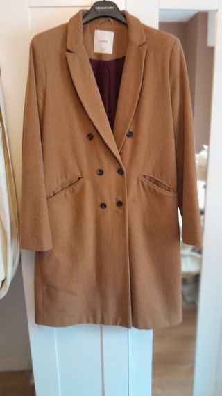 Abrigo paño Pull&Bear 