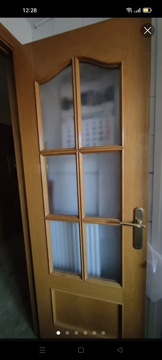 Puertas de madera de pino