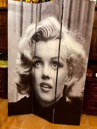 Biombo Msrikyn Monroe 180x120 2 caras