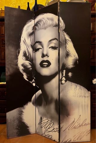 Biombo Msrikyn Monroe 180x120 2 caras