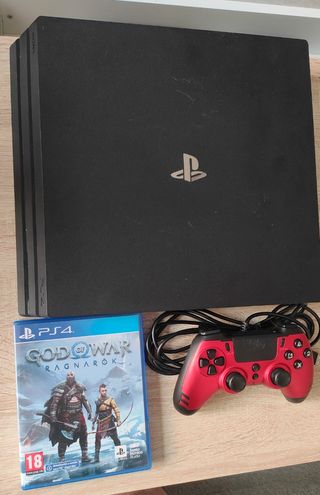 PS4 PRO + God of War Ragnarok + mando