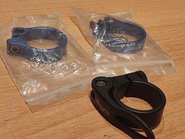 Cierre tija sillín bicicleta