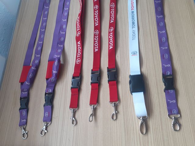 Lanyard portatarjetas llavero colgador Trd cordón