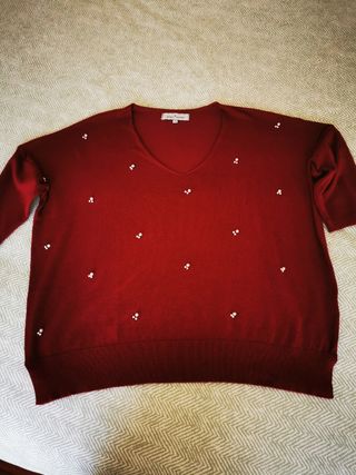 Jersey Amichi burdeos T. M