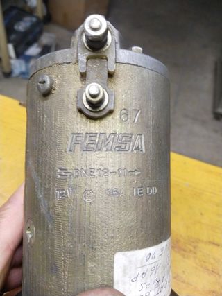 Dinamo FEMSA DNE12-11 nueva Seat 127