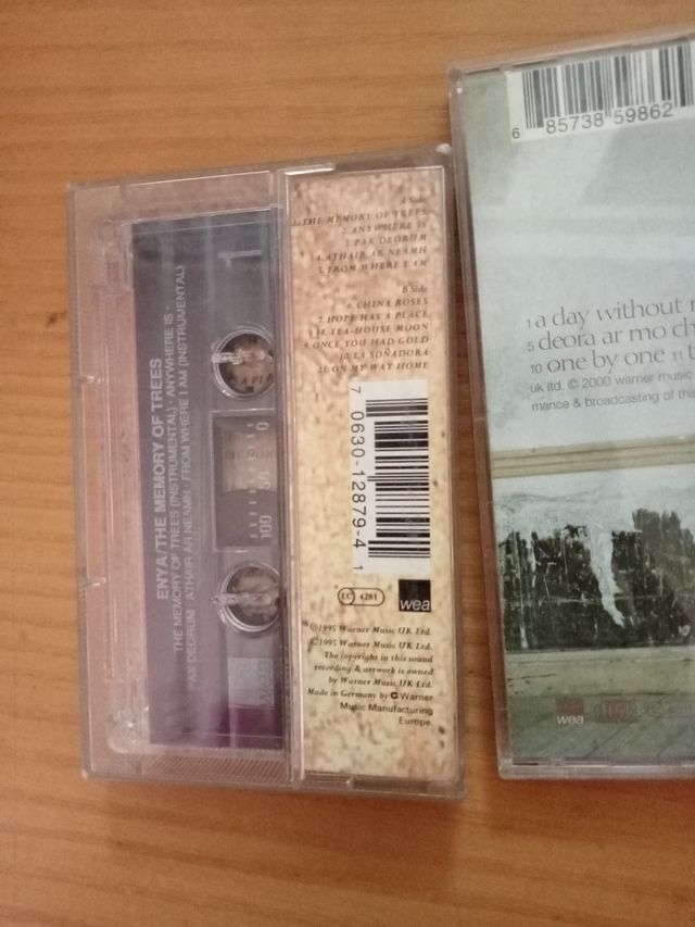 CD y casette Enya