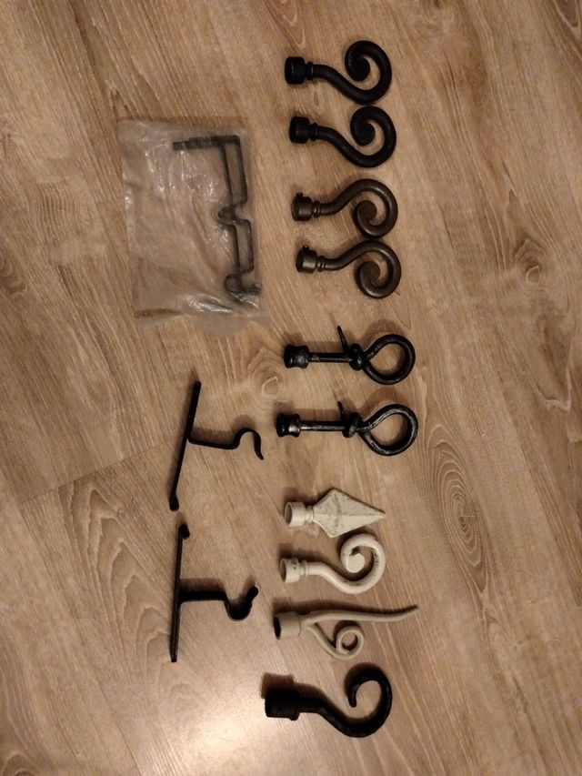 Remates de barra cortina