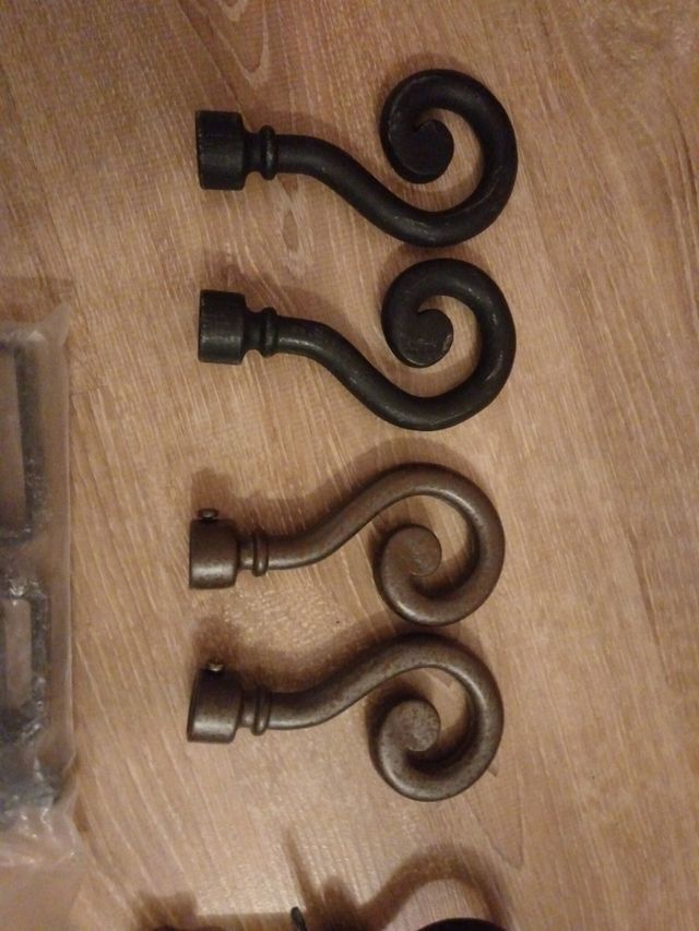 Remates de barra cortina