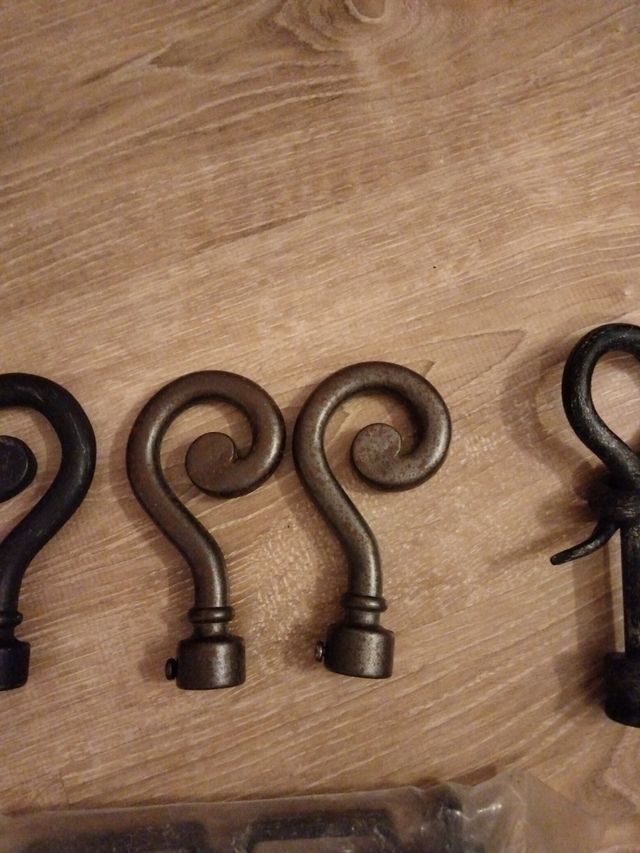 Remates de barra cortina