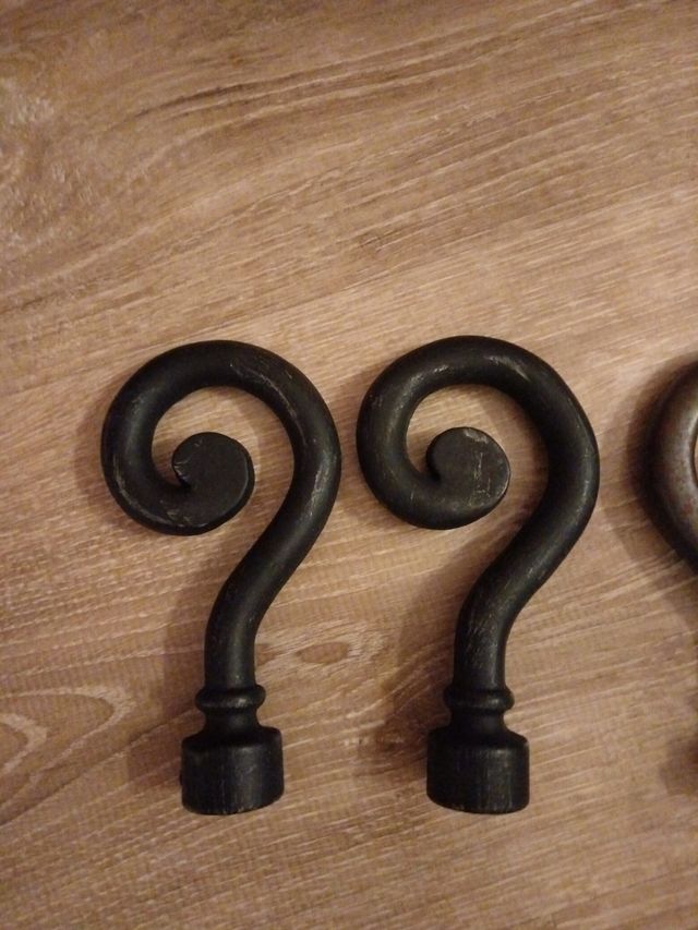 Remates de barra cortina