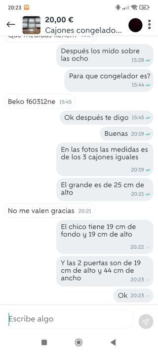 Cajones congelador vertical BEKO