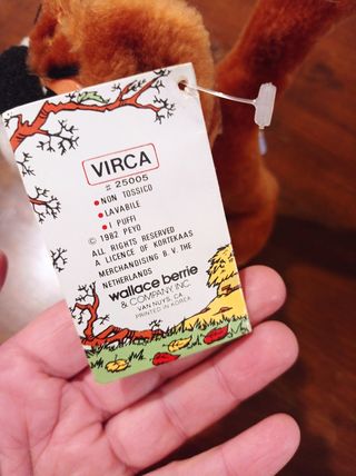 Peluche Birba Gargamella vintage anni 90