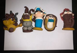 STATUINE PRESEPE FATTE A MANO
