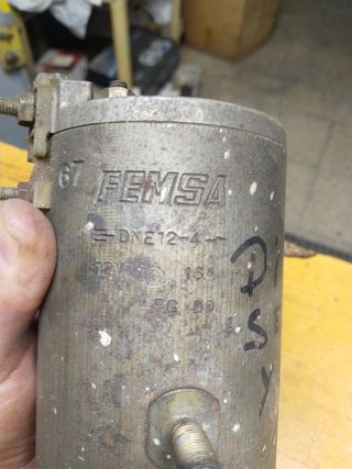 Dinamo FEMSA DNE12-4 Seat 124 Fiat