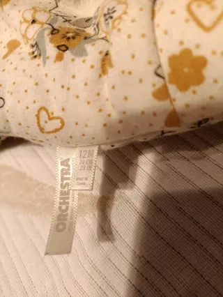 Orchestra buzo bebe 12meses