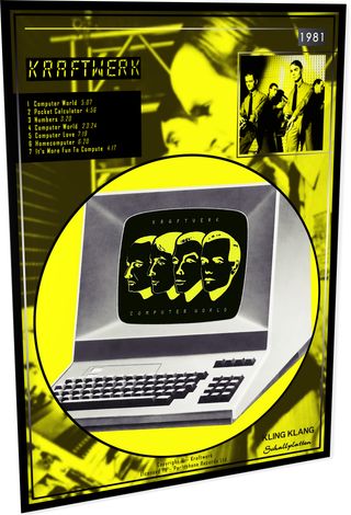 Kraftwerk Computer World Poster DIN A2
