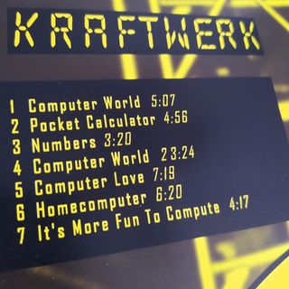 Kraftwerk Computer World Poster DIN A2