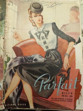 REVISTA PATRONES PARFAIT HIVER 1946-1947 Nº-7