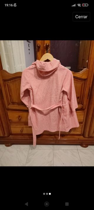 Bata niña 6 años rosa