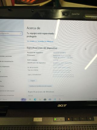 Portail Acer  Aspire