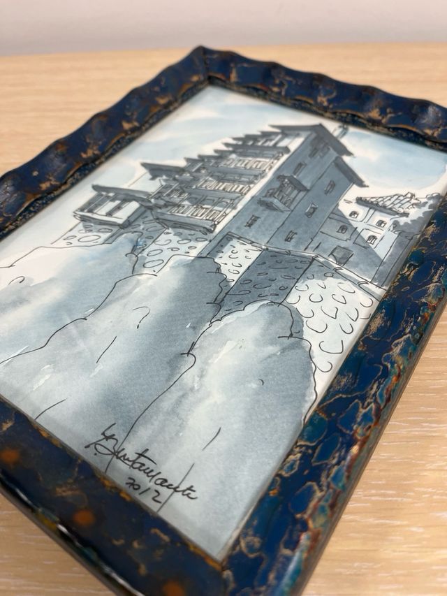 Quadro autografato. Cuenca