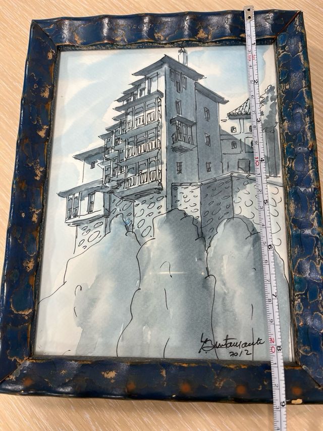 Quadro autografato. Cuenca