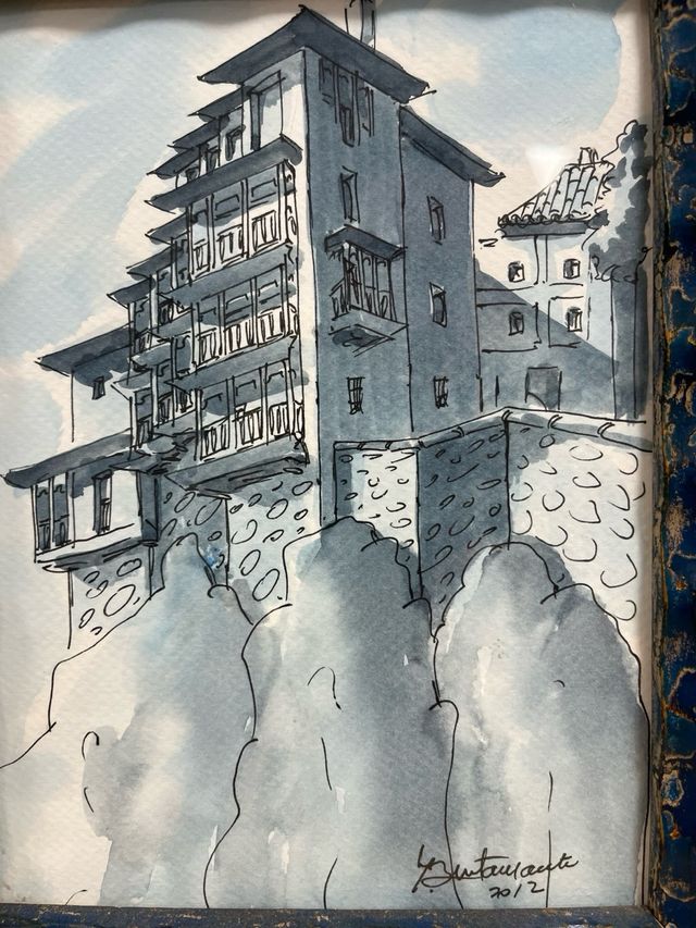 Quadro autografato. Cuenca