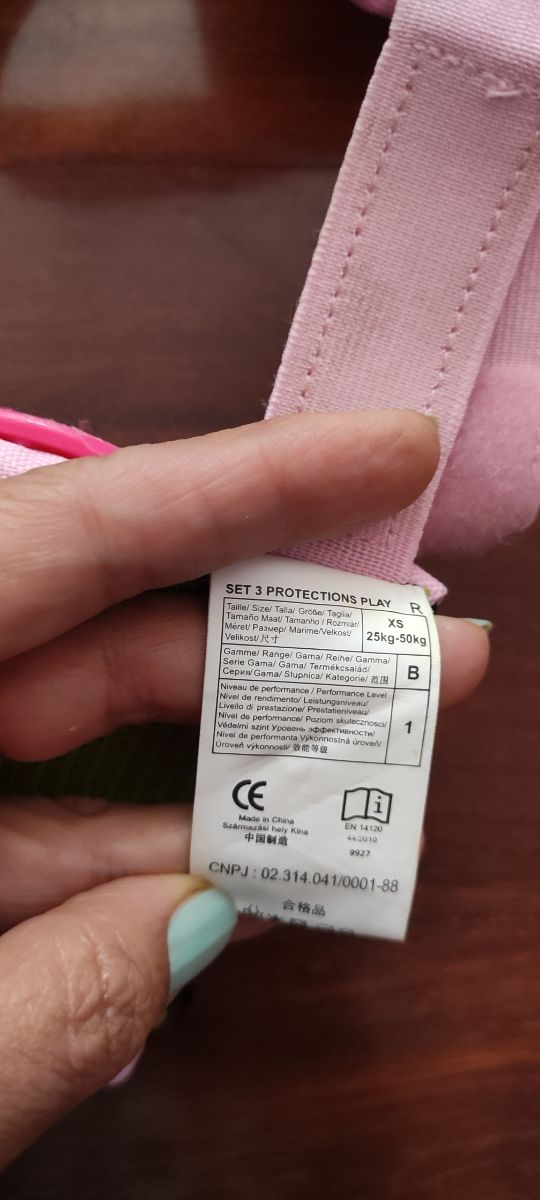 Set protectores bici/patinaje, Oxelo