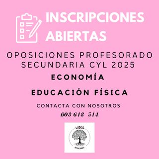 Preparación Oposiciones CyL / E.F y ECON