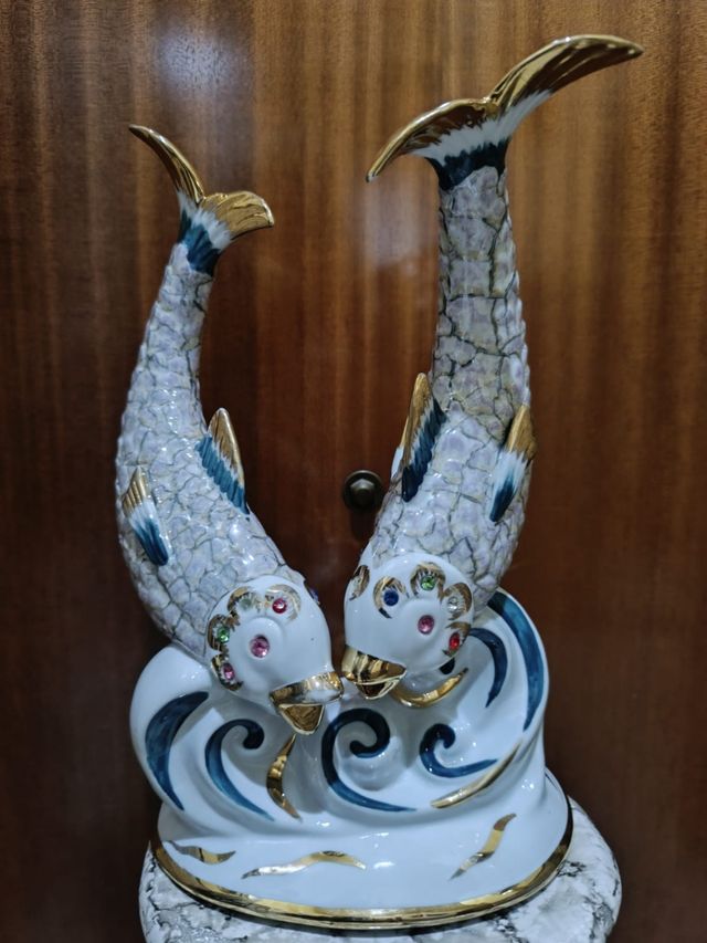 FIGURA DE PECES SWAROVSKI