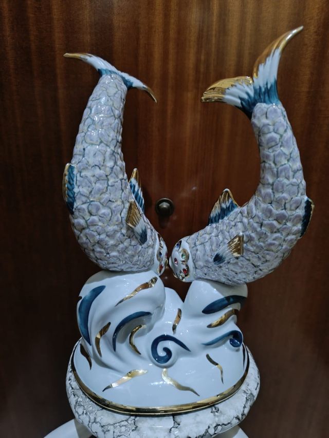 FIGURA DE PECES SWAROVSKI