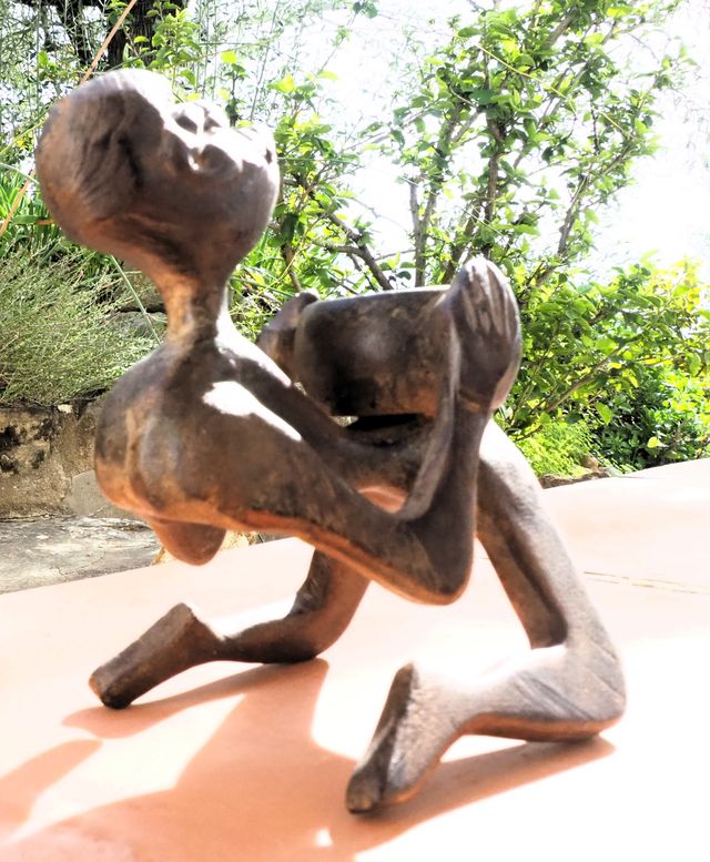 Escultura africana de madera