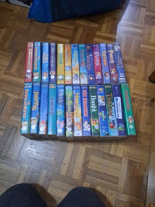 Películas Disney VHS clásicas originales