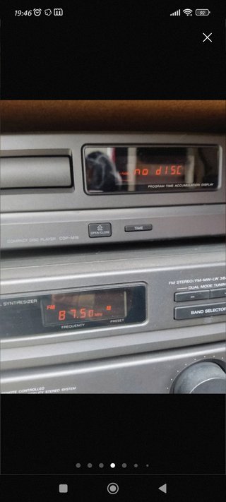 SONY CD  MODEL NO. CDP-M18