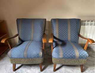 Conjunto sofá y sillones