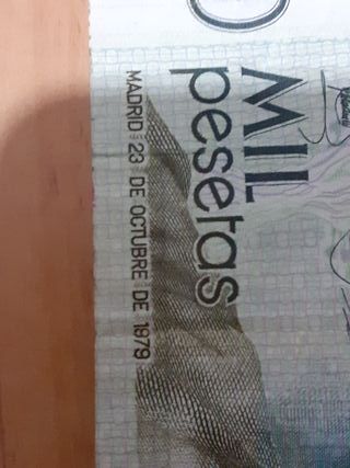 BILLETES DE 1000 PESETAS