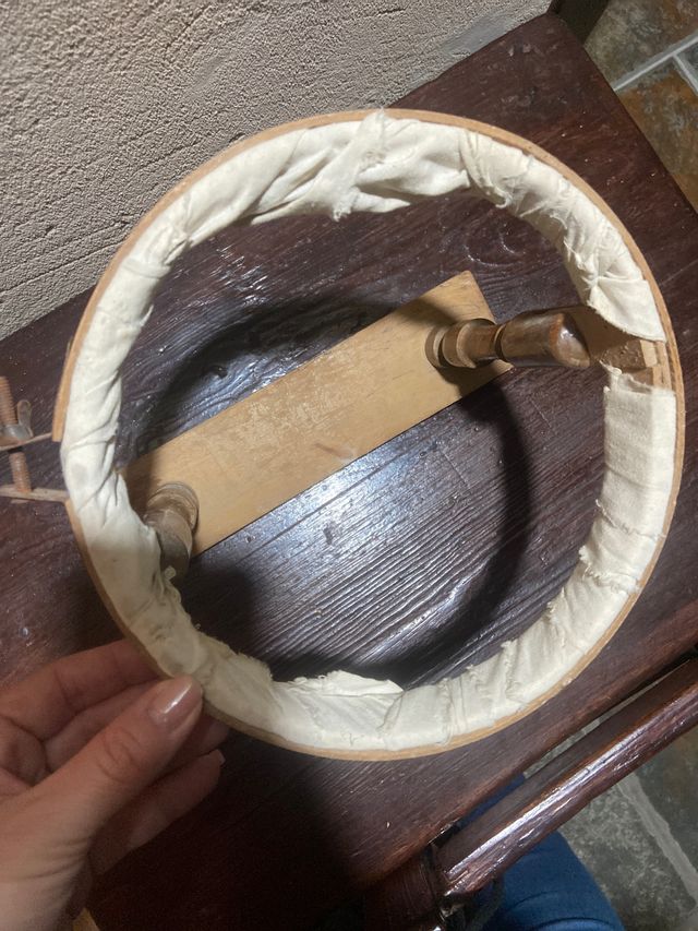 Bastidor antiguo bordar mediano