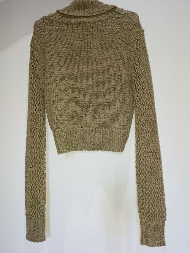 Chaqueta redonda de punto