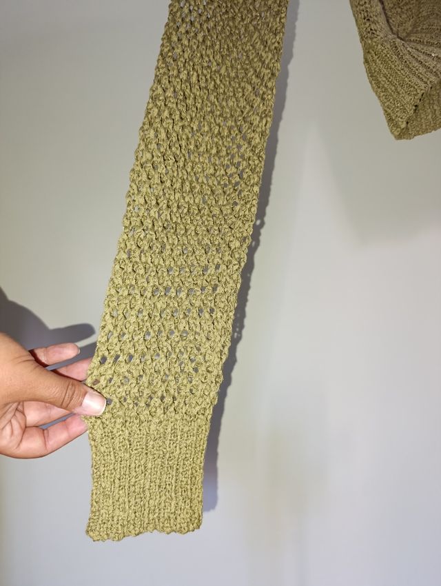 Chaqueta redonda de punto