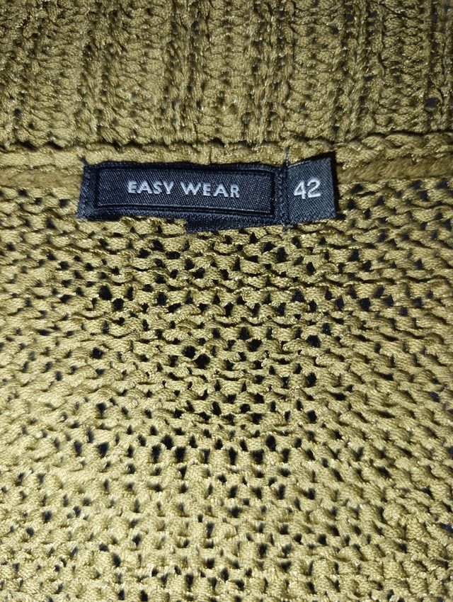 Chaqueta redonda de punto