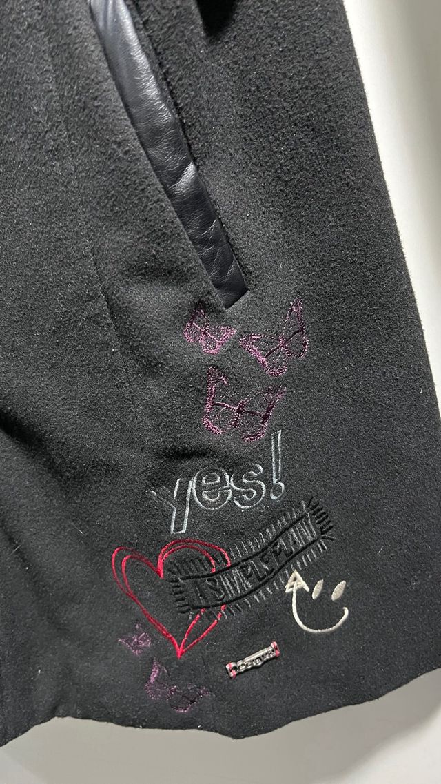 Abrigo Desigual de paño