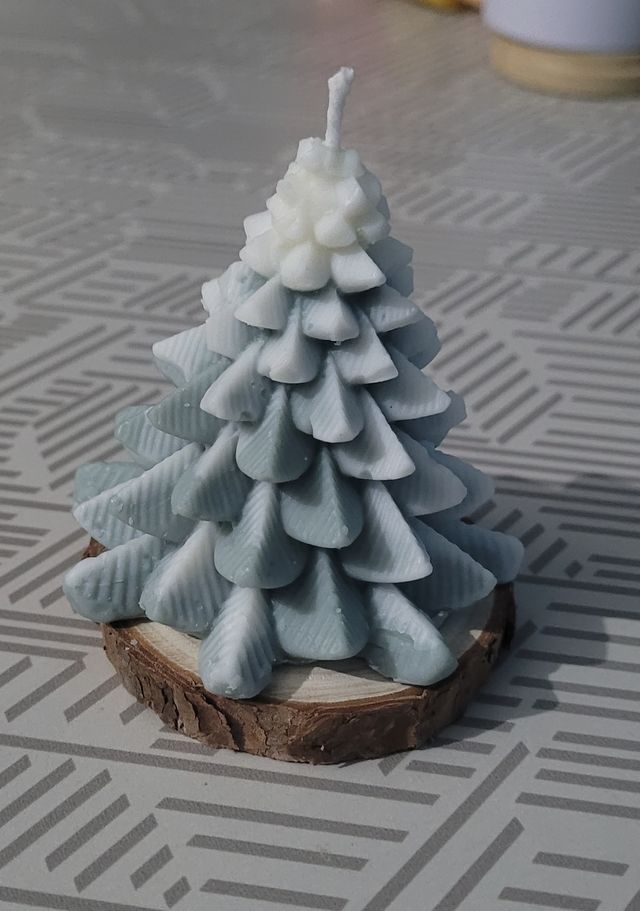 Vela Artesanal Aromatica Arbol Navideño