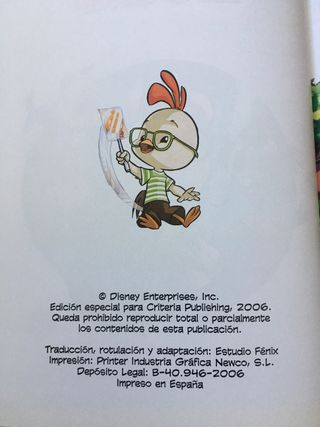 Chicken Little Grandes Éxitos del cine Disney