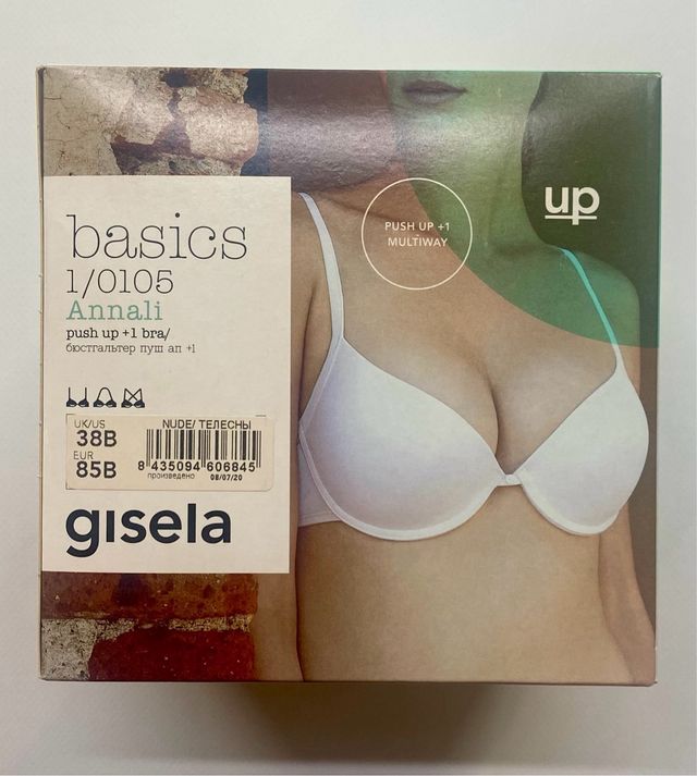 Sujetador GISELA PUSH UP 100B MULTIPOSICIONES