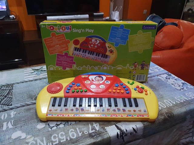 Piano teclado electronico